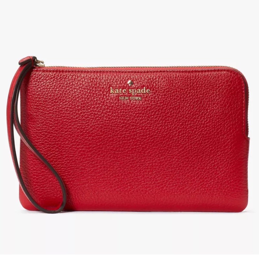 Kate Spade Leila Medium L-Zip Wristlet new with tags